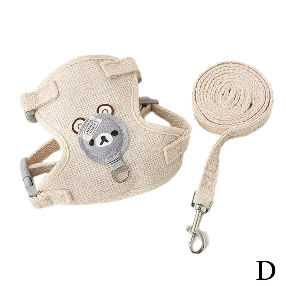 Pet Vest Harness & Leash Set