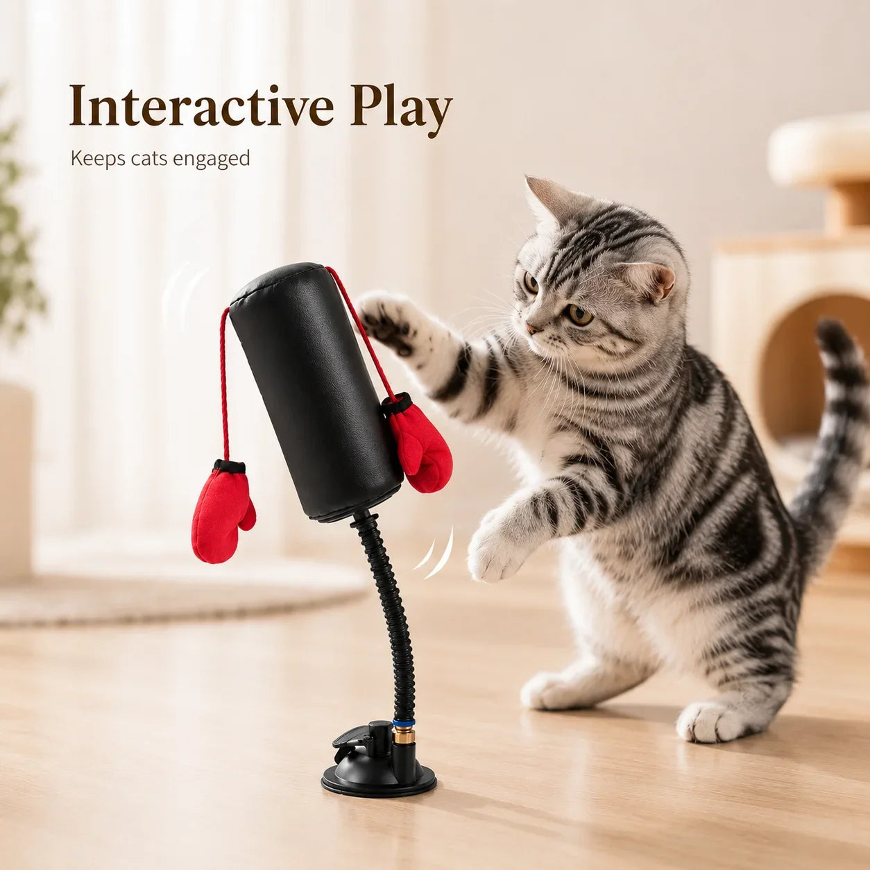 Paw Punch Cat Boxing Toy