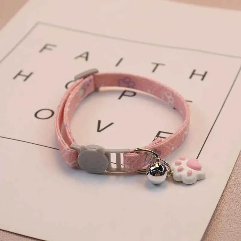 Colorful Pet Collar with Bell