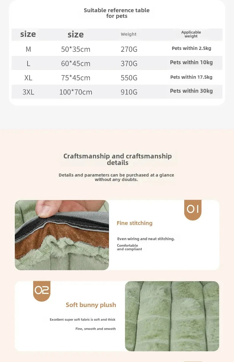 Winter Dog Kennel Mat™ – Removable & Washable