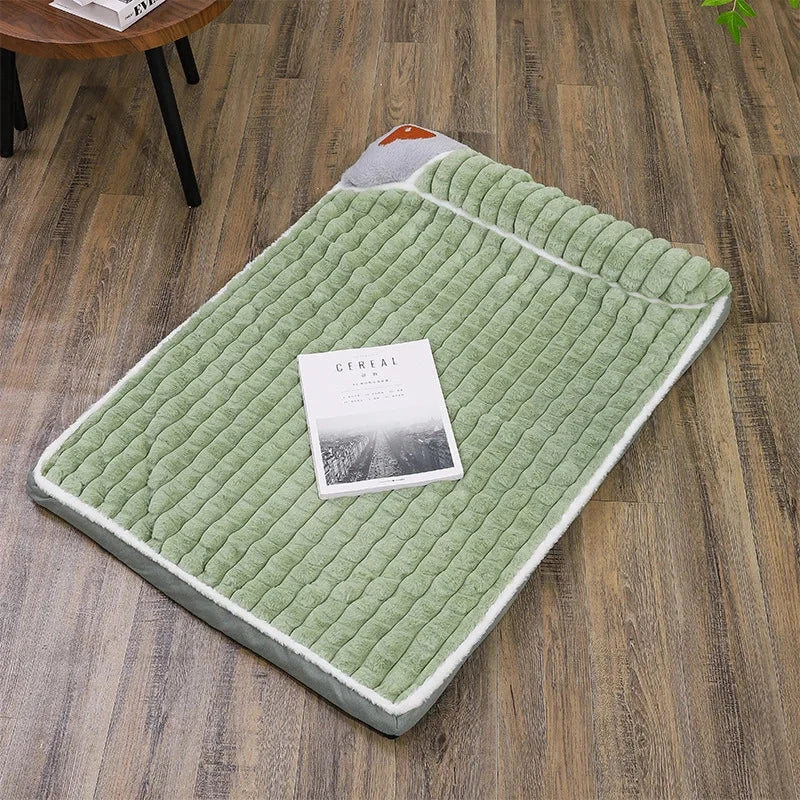 Winter Dog Kennel Mat™ – Removable & Washable
