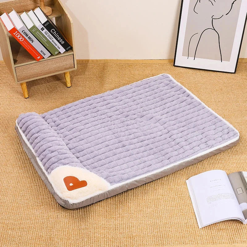 Winter Dog Kennel Mat™ – Removable & Washable