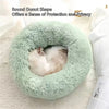 Plush Faux Fur Cat Bed