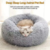 Plush Faux Fur Cat Bed
