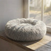 Plush Faux Fur Cat Bed