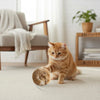 Plush Fur Catnip Ball Toy
