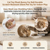 Plush Fur Catnip Ball Toy