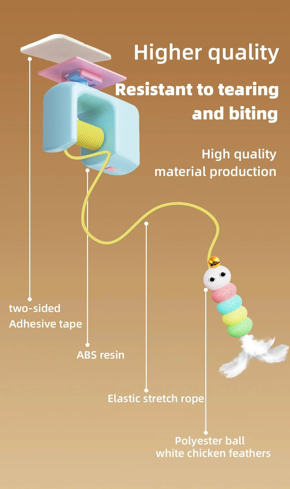 Electric Flying Bird Cat Toy