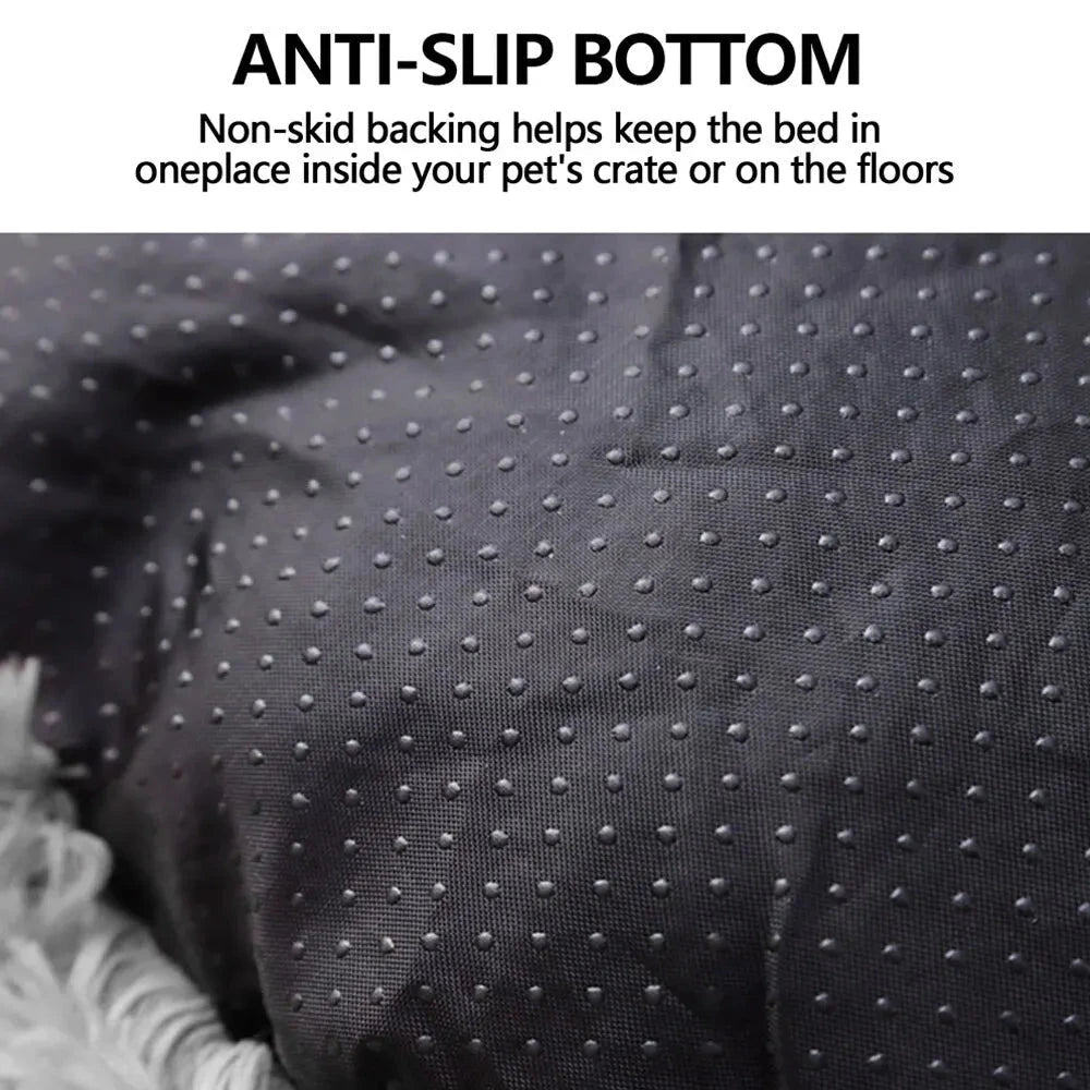 Plush Pet Nest Bed™ – Soft & Warm