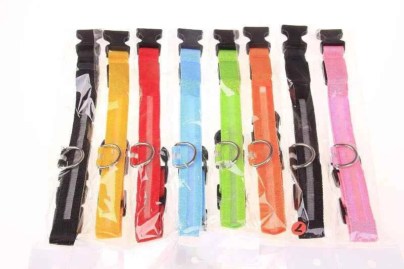 LED Glow Dog Collar and Leash