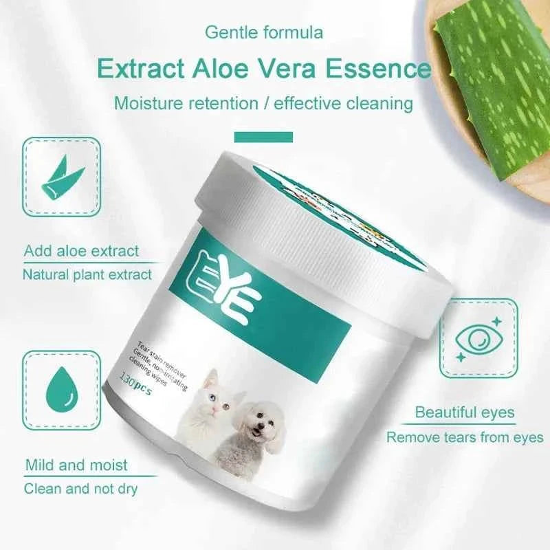 Gentle Pet Eye Wipes