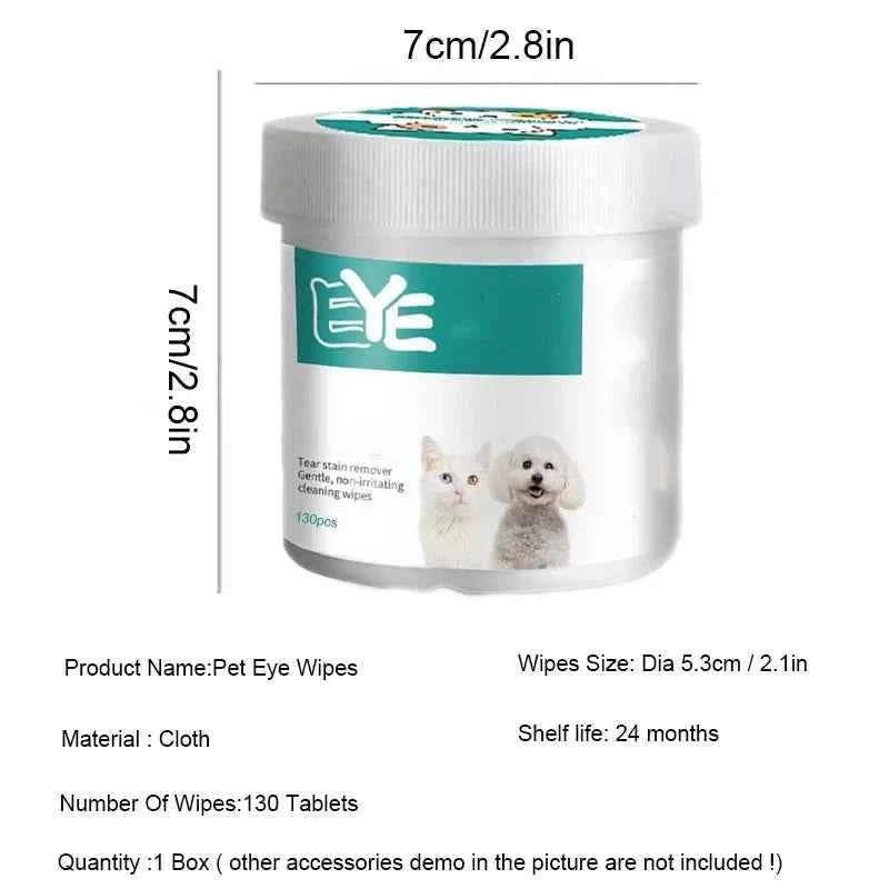 Gentle Pet Eye Wipes