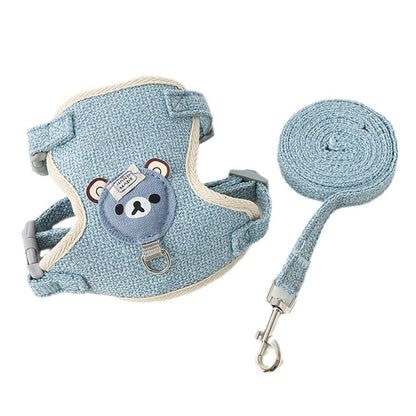 Pet Vest Harness & Leash Set