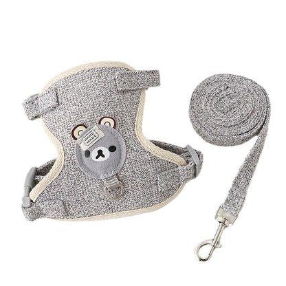 Pet Vest Harness & Leash Set