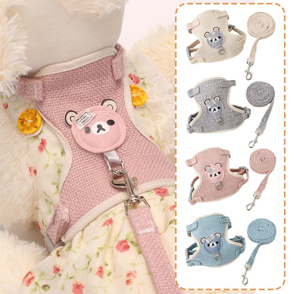 Pet Vest Harness & Leash Set
