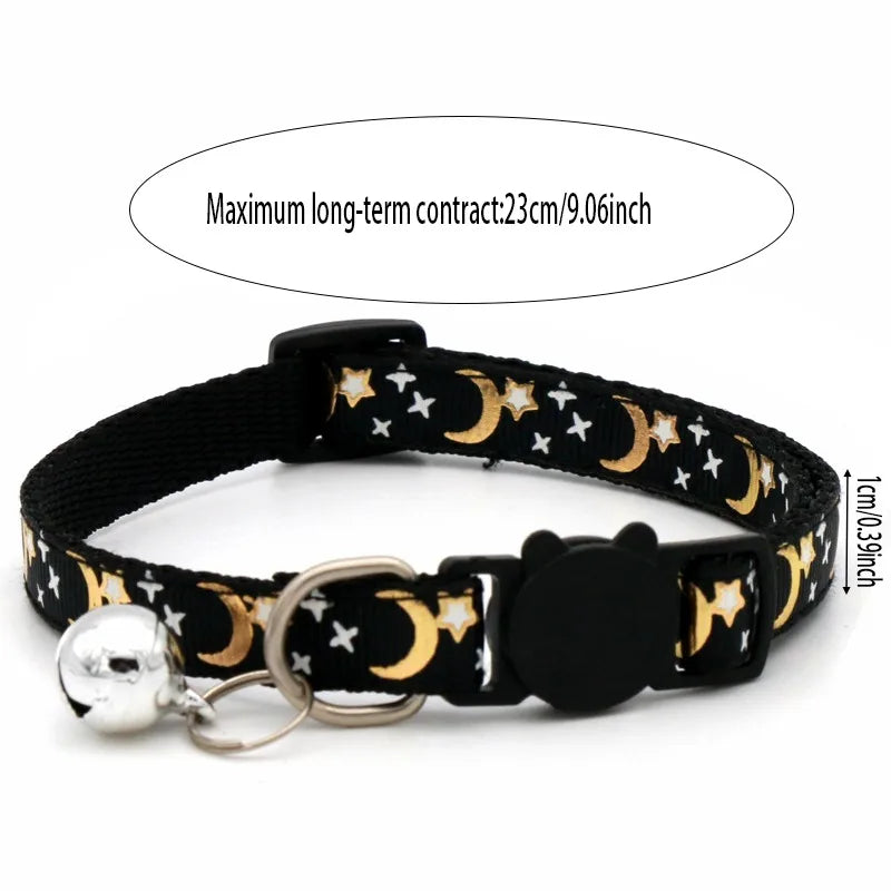 Colorful Pet Collar with Bell