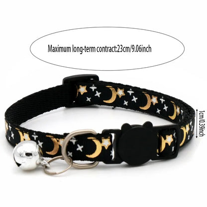 Colorful Pet Collar with Bell