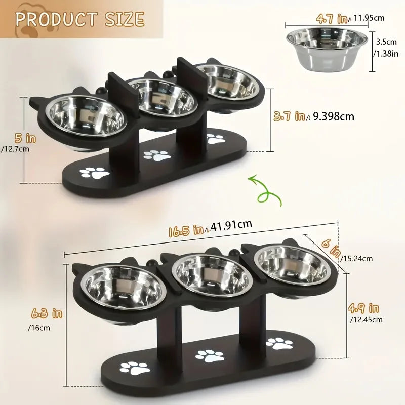 Elevated Cat Food Bowl