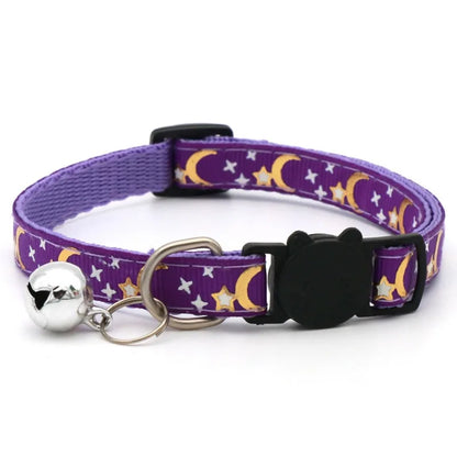 Colorful Pet Collar with Bell