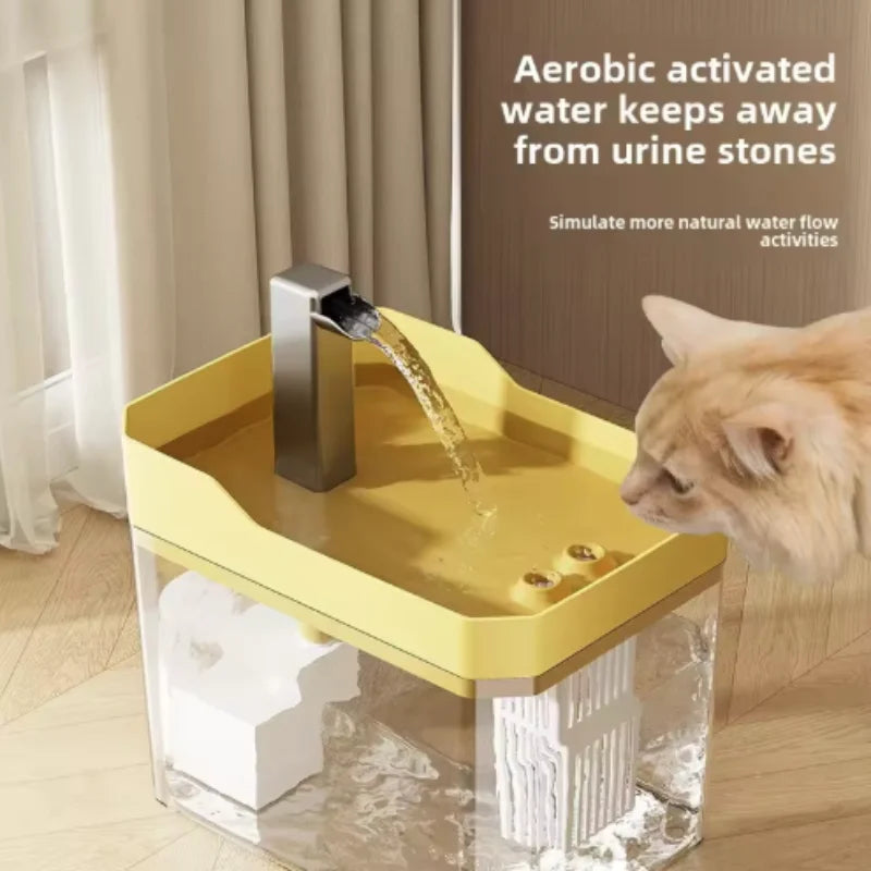 USB Cat Water Fountain with Filter