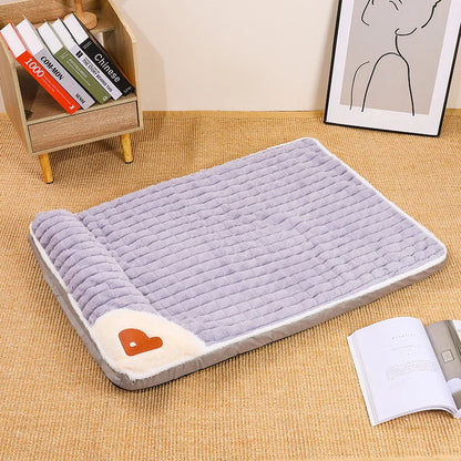Winter Dog Kennel Mat™ – Removable & Washable