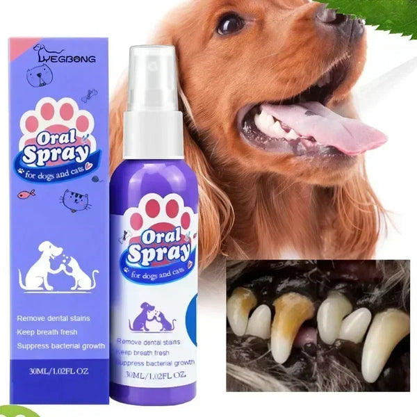 Pet Oral Spray — Fresh Breath & Clean Teeth