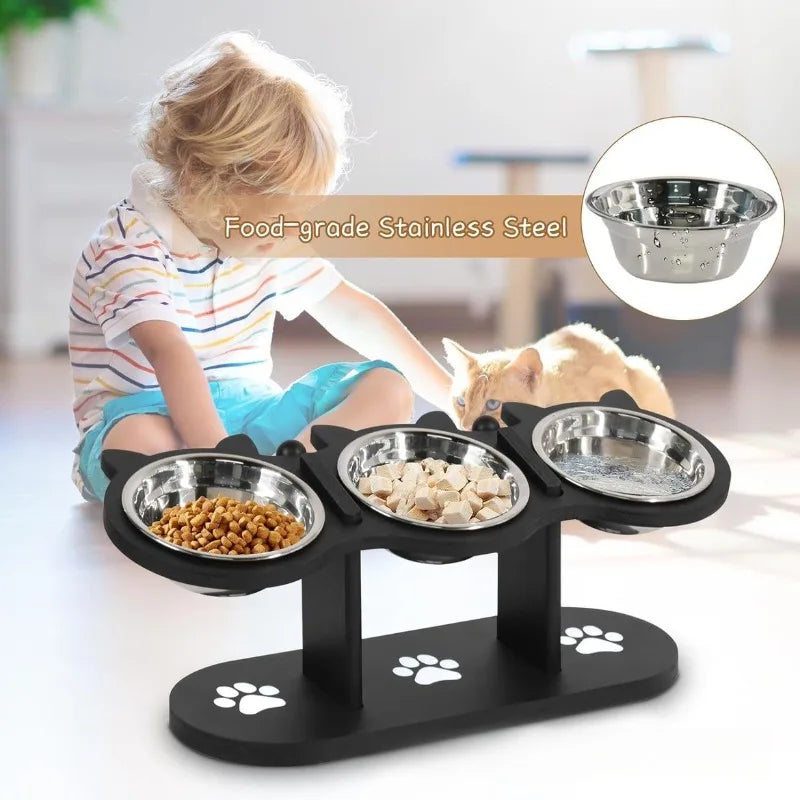 Elevated Cat Food Bowl
