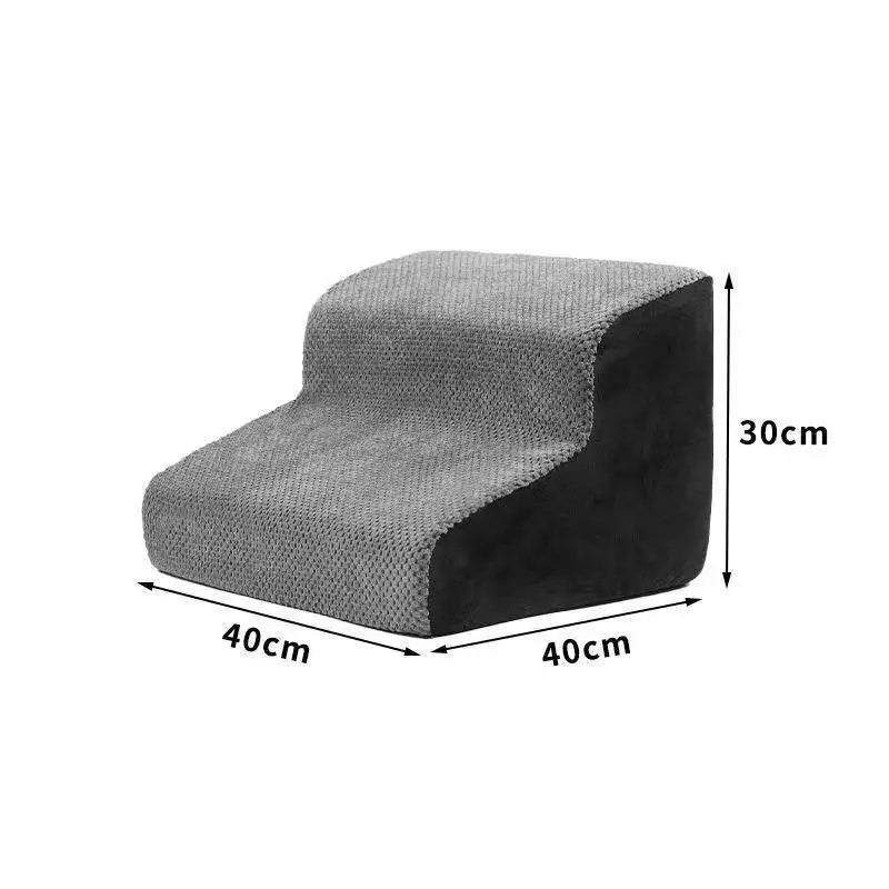 Curved Pet Stairs Ramp for Small Dogs & Cats
