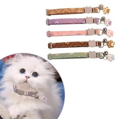 Colorful Pet Collar with Bell