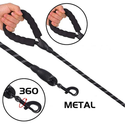 Heavy-Duty Reflective Dog Leash