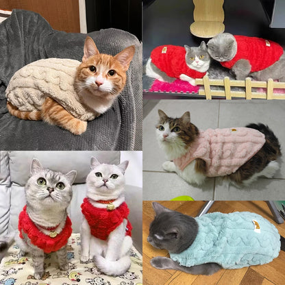 Cat & Dog Fleece Sweater