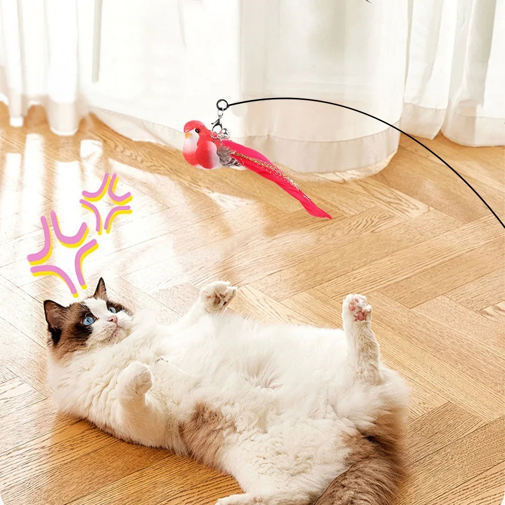 Bird Wand Cat Teaser Toy