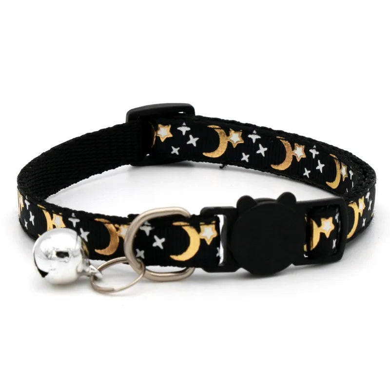 Colorful Pet Collar with Bell