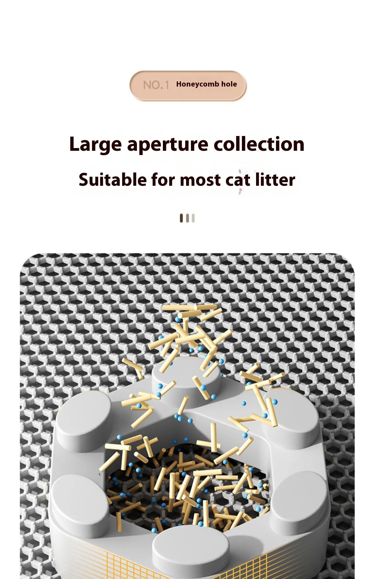 2-Layer Cat Litter Trapping Mat