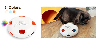 INKZOO Whack-A-Mole Interactive Cat Toy
