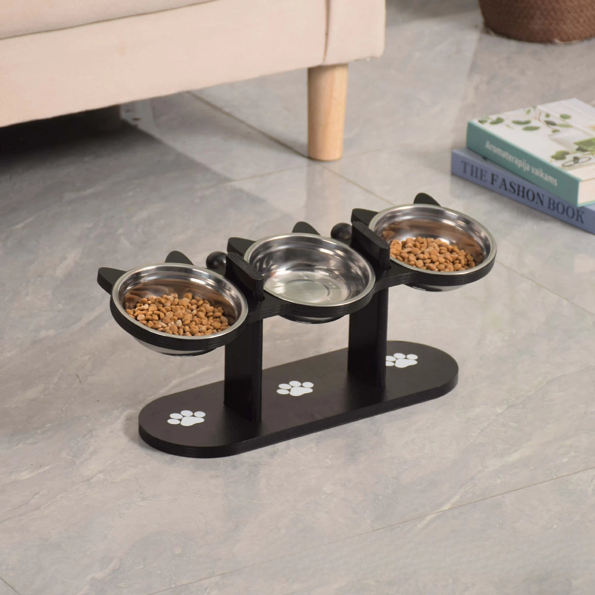 Elevated Cat Food Bowl
