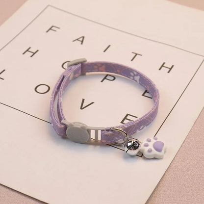 Colorful Pet Collar with Bell