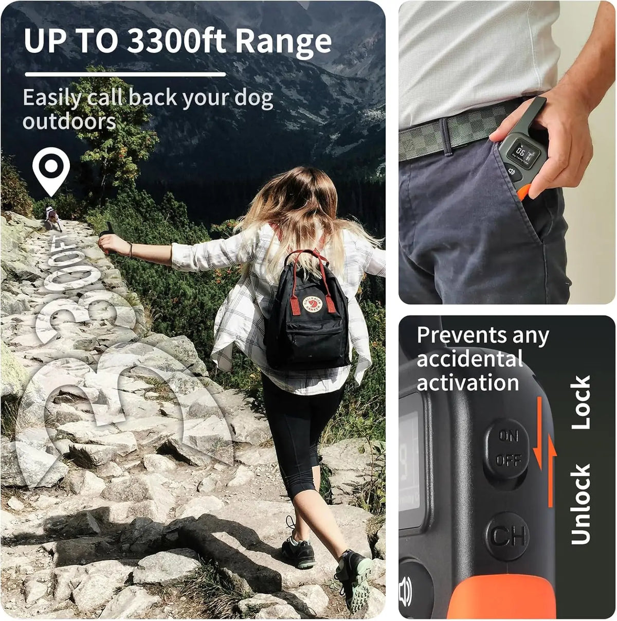 Dog Training E-Collar – 3200ft Range