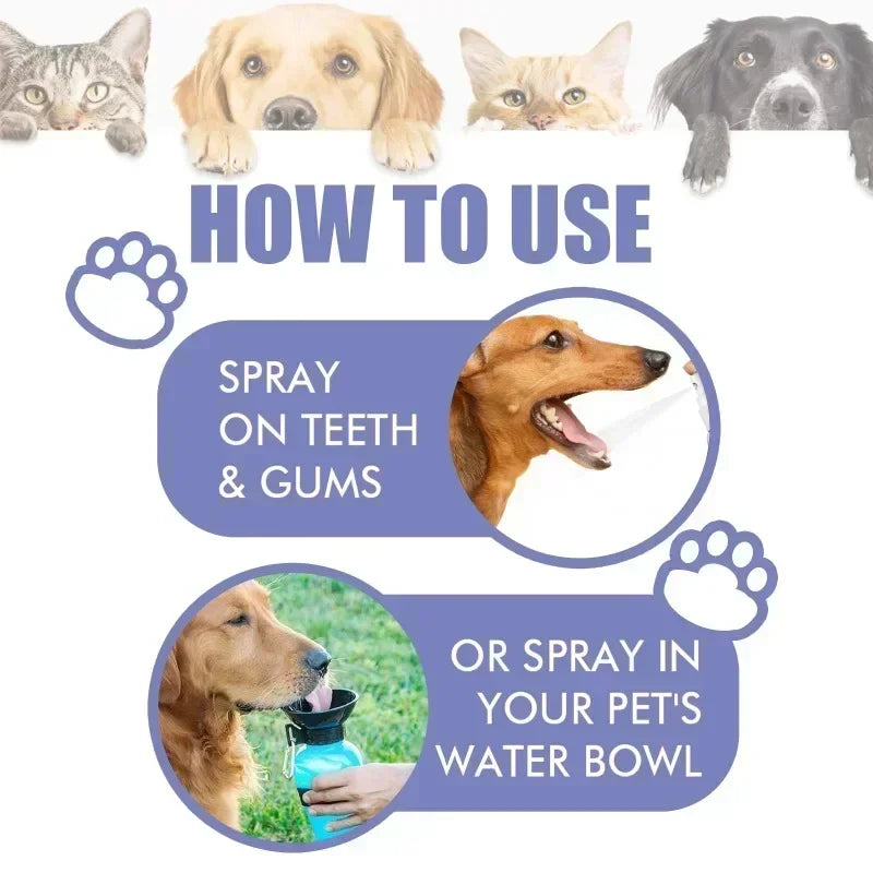 Pet Oral Spray — Fresh Breath & Clean Teeth