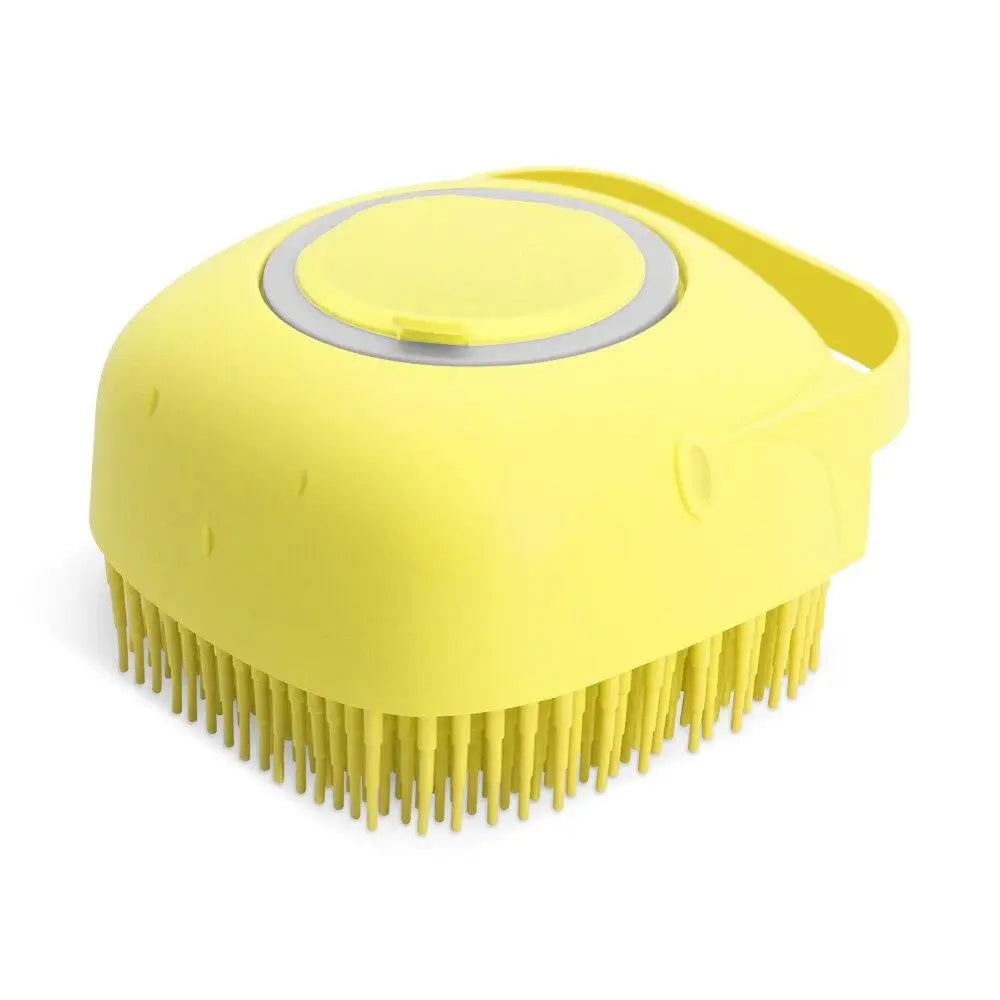 2-in-1 Pet Shampoo Brush & Dispenser