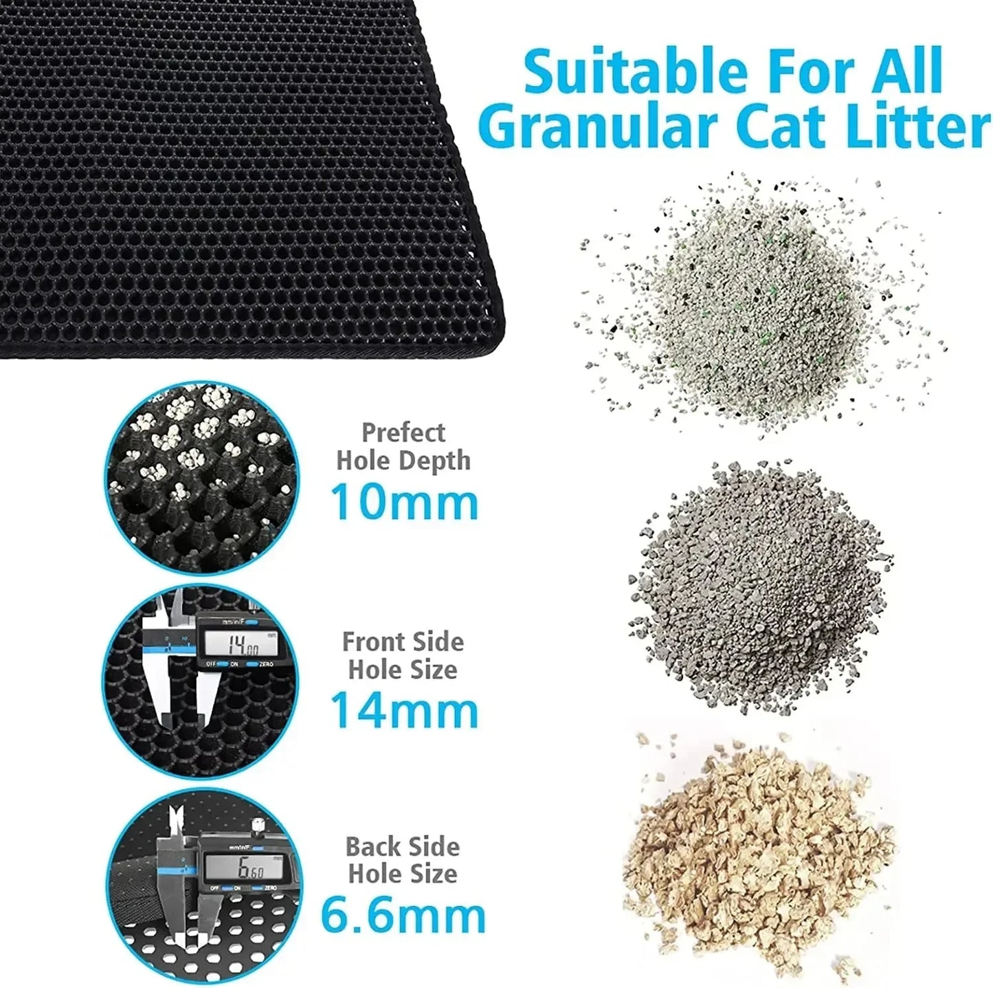 2-Layer Cat Litter Trapping Mat