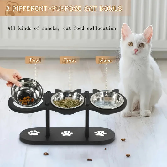 Elevated Cat Food Bowl