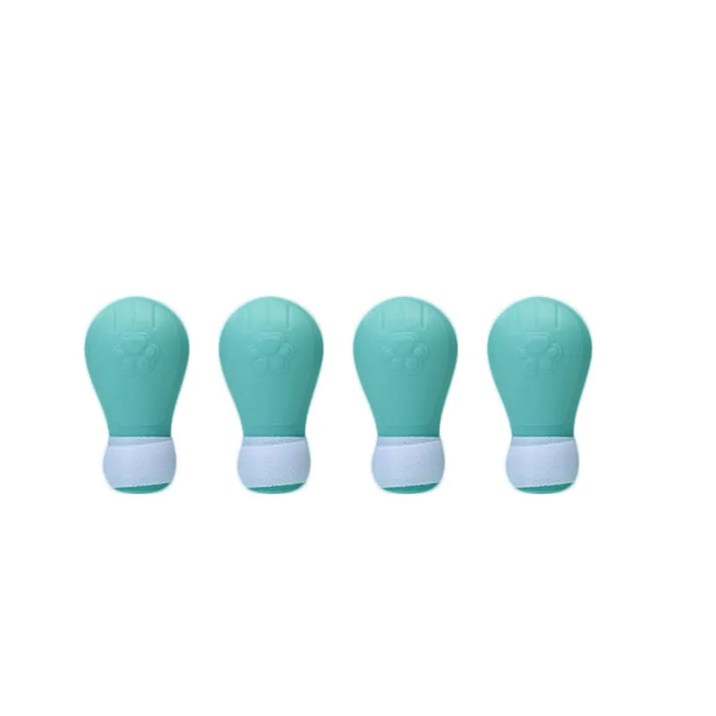 Cat Grooming Muzzle & Paw Boots Set