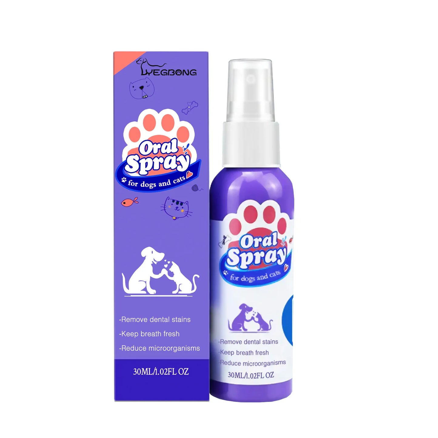 Pet Oral Spray — Fresh Breath & Clean Teeth