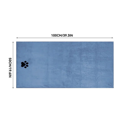 Microfiber Pet Bath Towel™ – 3 Sizes