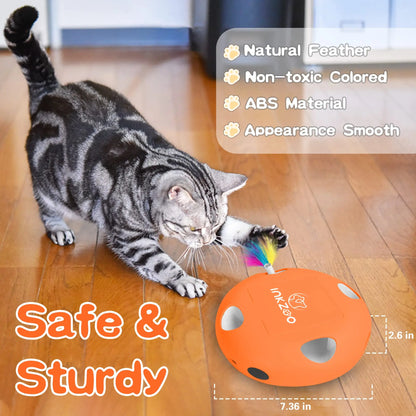 INKZOO Whack-A-Mole Interactive Cat Toy