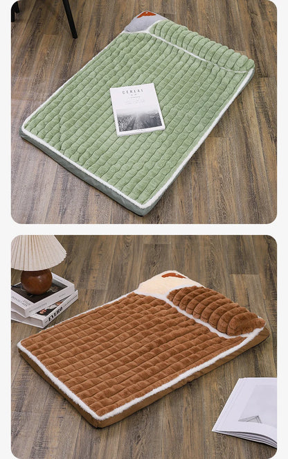 Winter Dog Kennel Mat™ – Removable & Washable