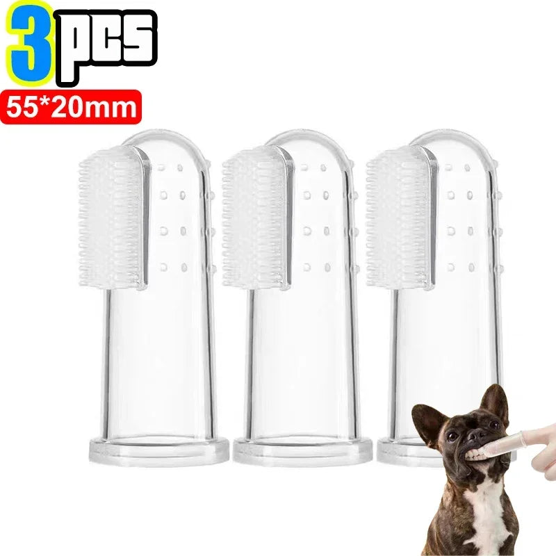 Pet Silicone Finger Toothbrush™