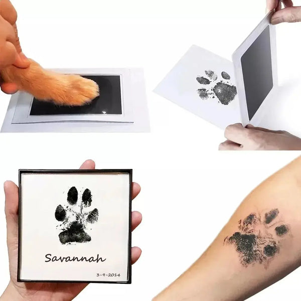 Pet Paw Print Ink Keepsake Kit