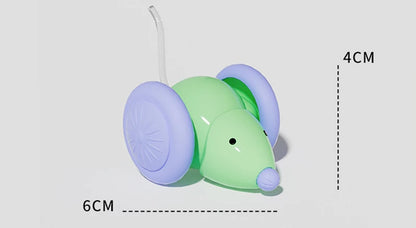 Electric Mouse Car Cat Toy